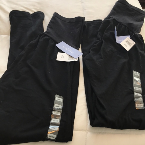 Motherhood Maternity Pants - NWT TWO Motherhood Maternity stretch leggings sz s